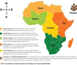 Carte_Afrique_Les_5_régions_selon_l_Union_Africaine_OUA